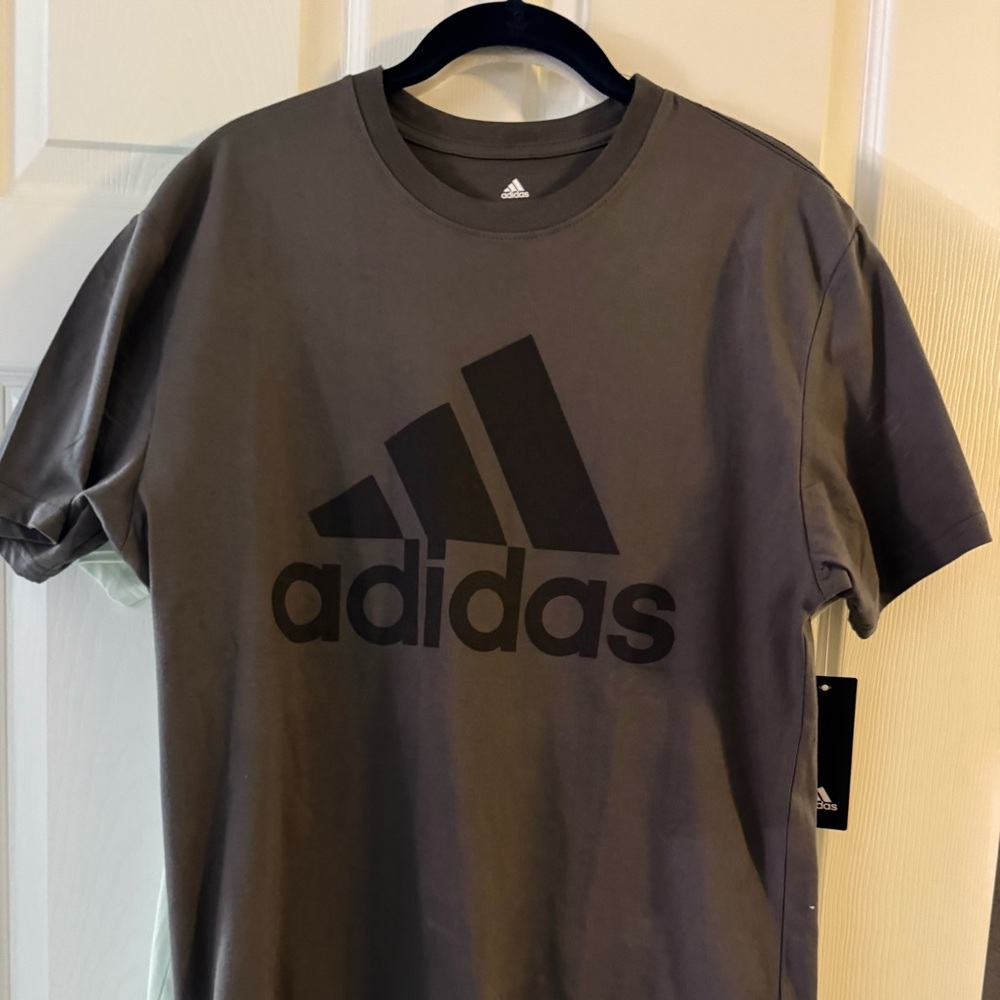 Adidas Charcoal T -shirt NWOT